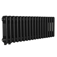 Радиаторы Warm well column 3 300x830 черный мат (нижнее)